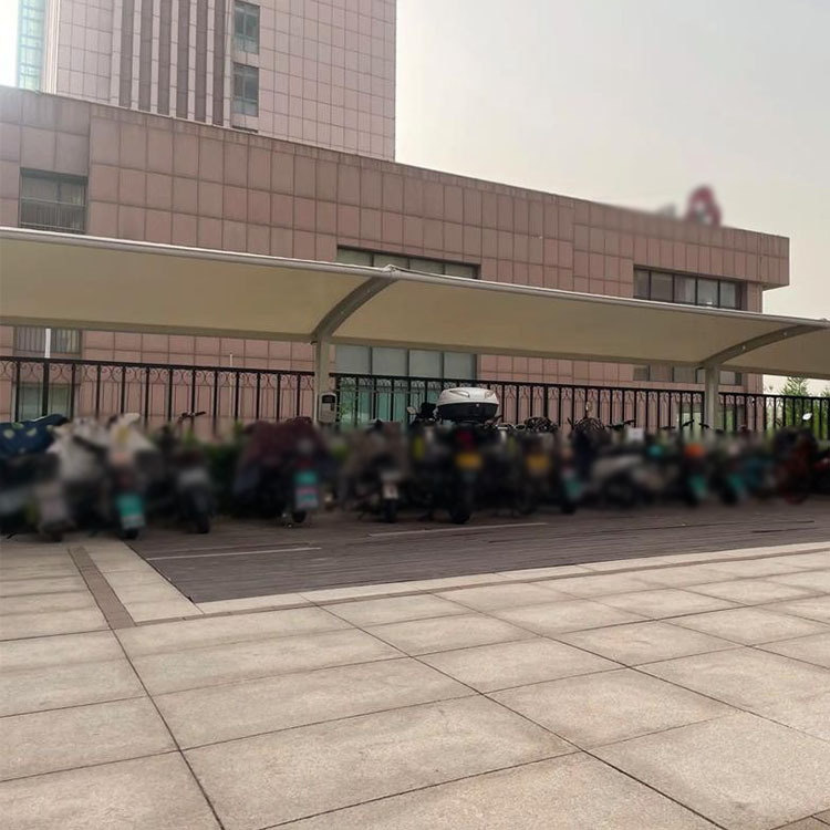 隆尧县膜结构电动车棚